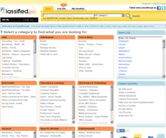 Classified.pk(Free Classified Ads) Screenshot