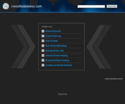 Classifiedadskey.com(Classifiedadskey) Screenshot