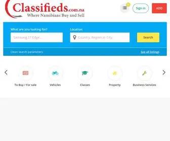 Classifieds.com.na(Where Namibians Buy and Sell) Screenshot