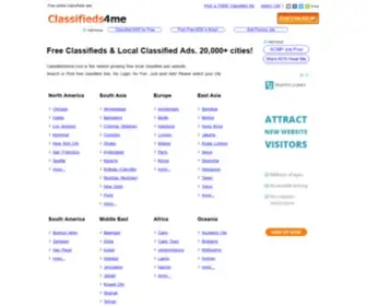 Classifieds4ME.com(Free Classified Ads) Screenshot