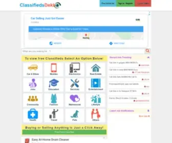 Classifiedsdekho.com(Free Classifieds) Screenshot