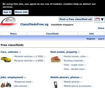 Classifiedsfree.sg(Free classifieds Singapore) Screenshot
