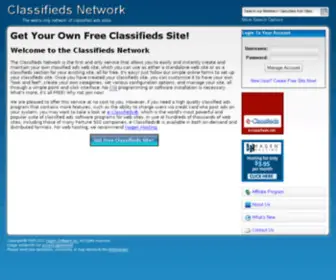 Classifiedsnetwork.com(Classifieds Network) Screenshot