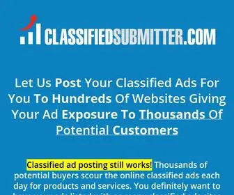 Classifiedsubmitter.com(Boost Your Website Traffic) Screenshot