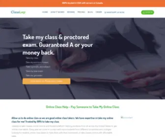 Classlep.com(Professional Essay Writing & Editing Service) Screenshot