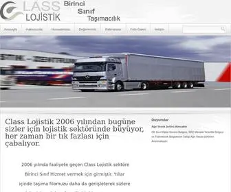 Classlojistik.com(LOJİSTİK) Screenshot