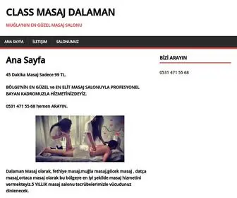 ClassmasajDalaman.com(Welcome to) Screenshot