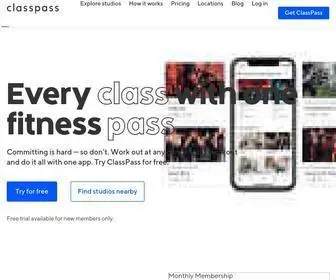 Classpass.com(Book Fitness Classes & Salon Appointments) Screenshot