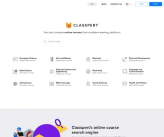 Classpert.com(Experience-Based Education for the Modern Learner) Screenshot