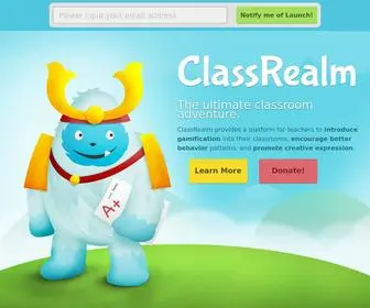 Classrealm.com(Creative Classroom Management) Screenshot