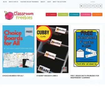 Classroomfreebies.com(Classroom Freebies) Screenshot