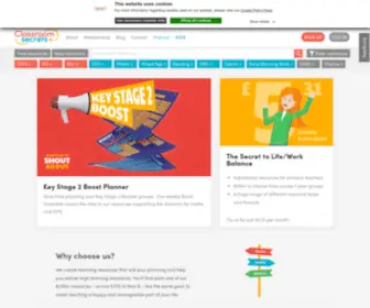Classroomsecrets.co.uk(Classroom Secrets) Screenshot