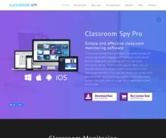 Classroomspy.com(Classroom Management Software) Screenshot