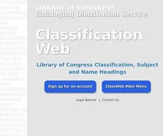 Classweb.org(Classification Web) Screenshot
