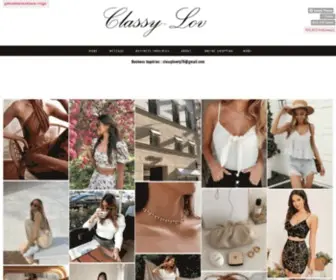 Classy-Lovely.com(classy lovely) Screenshot