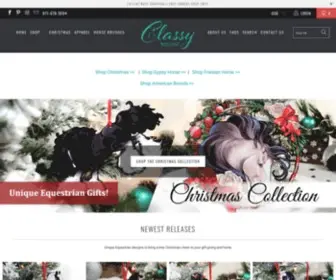 Classyequine.com(Classy Equine) Screenshot