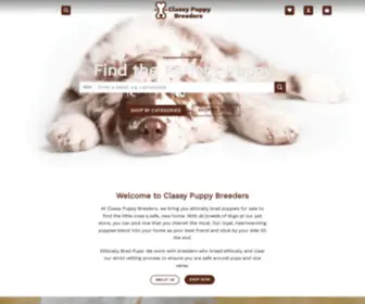 Classypuppybreeders.com(Puppies for sale near me/dogs for sale near me/breeders near me) Screenshot