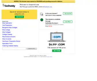 Clatportal.com(COMMON LAW ADMISSION TEST (CLAT)) Screenshot