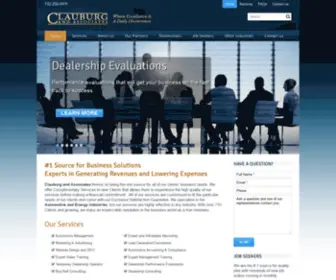 Clauburg.com(Clauburg & Associates) Screenshot