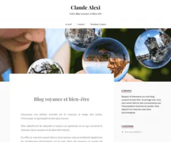 Claudealexis.fr(Voyance, bien être, conseils) Screenshot