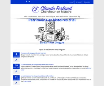 Claudeferland.com(Claude Ferland) Screenshot