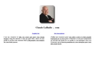 Claudelabadie.com(Claude LaBadie) Screenshot