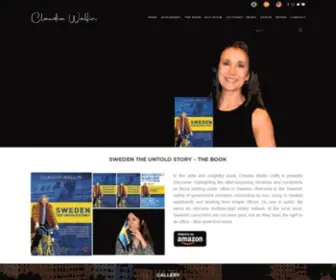 Claudia-Wallin.com(Claudia Wallin) Screenshot