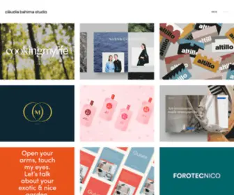 Claudiabahima.com(Clàudia Bahima) Screenshot