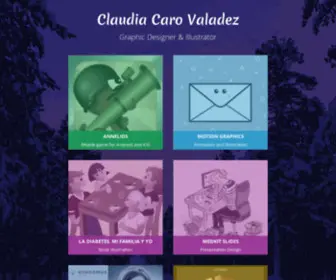 Claudiacaro.me(Claudia Caro Valadez) Screenshot