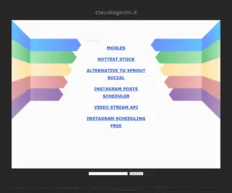 Claudiagerini.it(claudiagerini) Screenshot