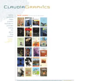 Claudiagraphics.com(ClaudiaGraphics books) Screenshot
