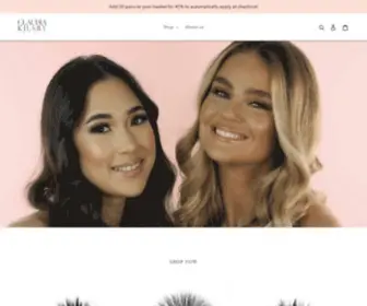 Claudiaklashes.com(Claudia Kilsby Lashes) Screenshot