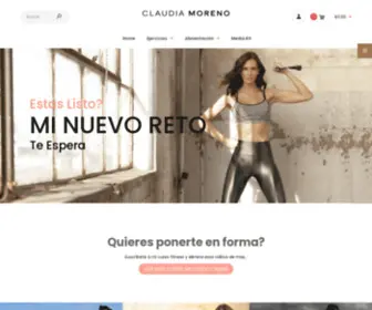 Claudiamorenog.com(Claudia Moreno) Screenshot