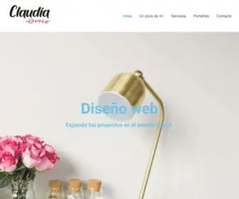 Claudiaortizdg.com(Claudia Ortiz) Screenshot
