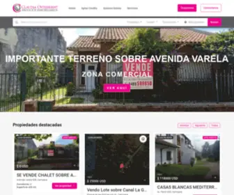 Claudiaosterrieht.com.ar(Claudia Osterrieht Negocios Inmobiliarios) Screenshot