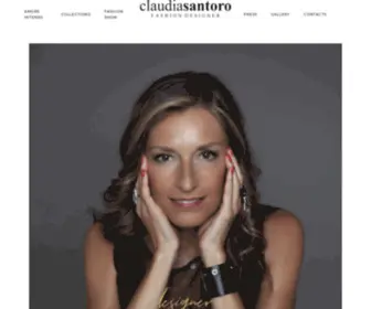 Claudiasantoro.com(CLAUDIA SANTORO) Screenshot