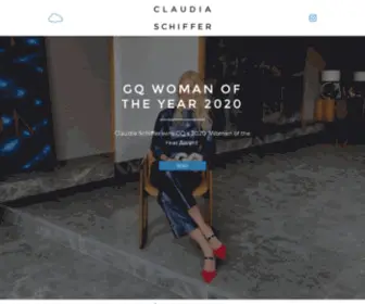 Claudiaschiffermakeup.com(Claudia Schiffer) Screenshot