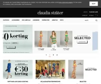 Claudiastrater.com(SALE alles) Screenshot