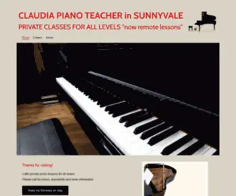 Claudiasztarker.com(Home) Screenshot