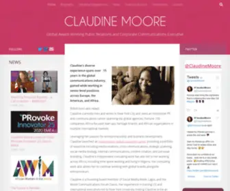 Claudinemoore.com(Claudine Moore) Screenshot