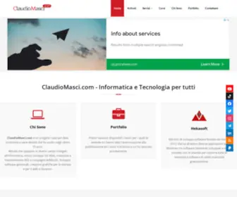 Claudiomasci.com(Home) Screenshot