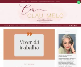 Claumelo.com(@claumelobeauty) Screenshot