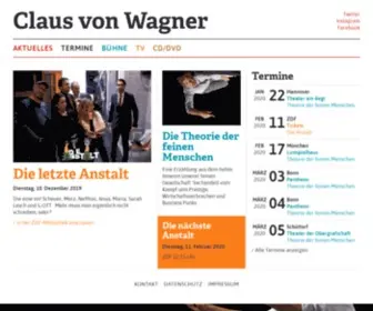 Claus-Von-Wagner.de(Claus von Wagner) Screenshot