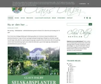 Clausdalby.dk(Claus Dalby) Screenshot