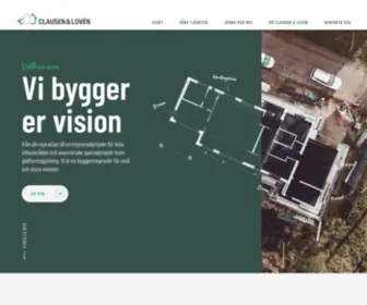 Clausenloven.se(Clausen & Lovén) Screenshot
