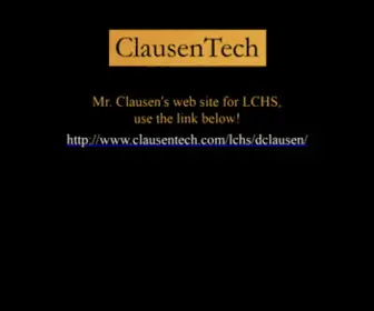 Clausentech.com(Clausentech) Screenshot
