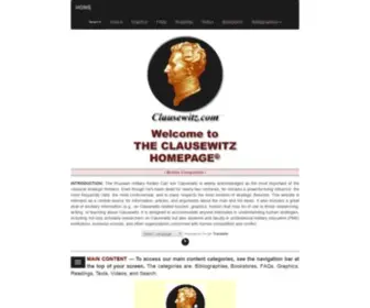 Clausewitz.com(The Clausewitz) Screenshot