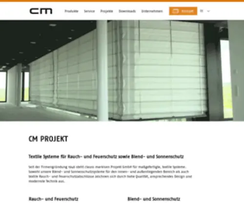 Clauss-Markisen.de(Cm Projekt) Screenshot