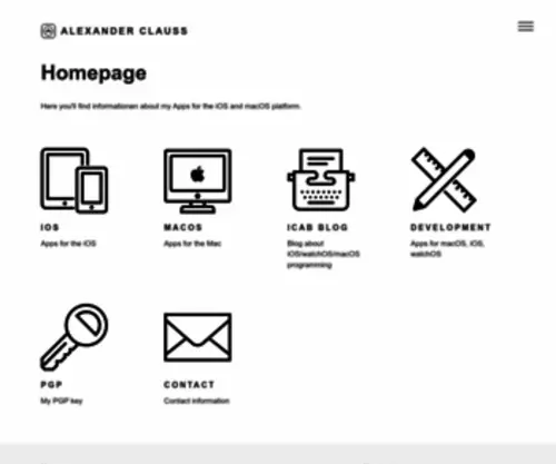Clauss-Net.de(Alexander Clauss) Screenshot