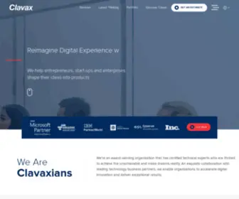 Clavax.ae(Mobile App Development Company in Dubai(Middle East)) Screenshot